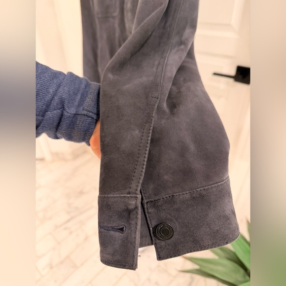 Lucky Brand Men's Suede Shirt Jacket - Picture 8 of 16